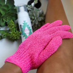 Desert Bronze Exfoliator Mitts