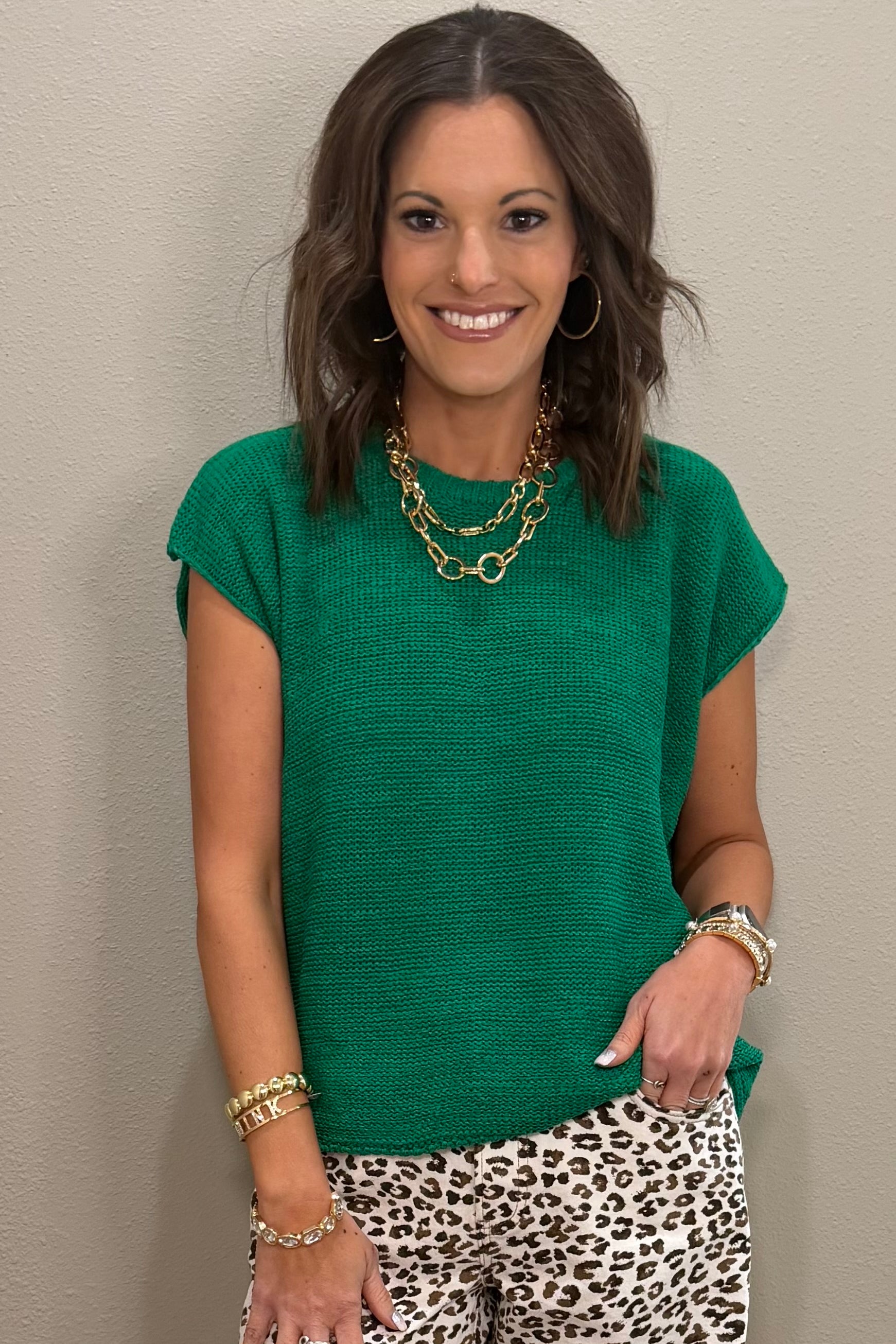 Oversized Knit Sweater Vest - 11 COLORS