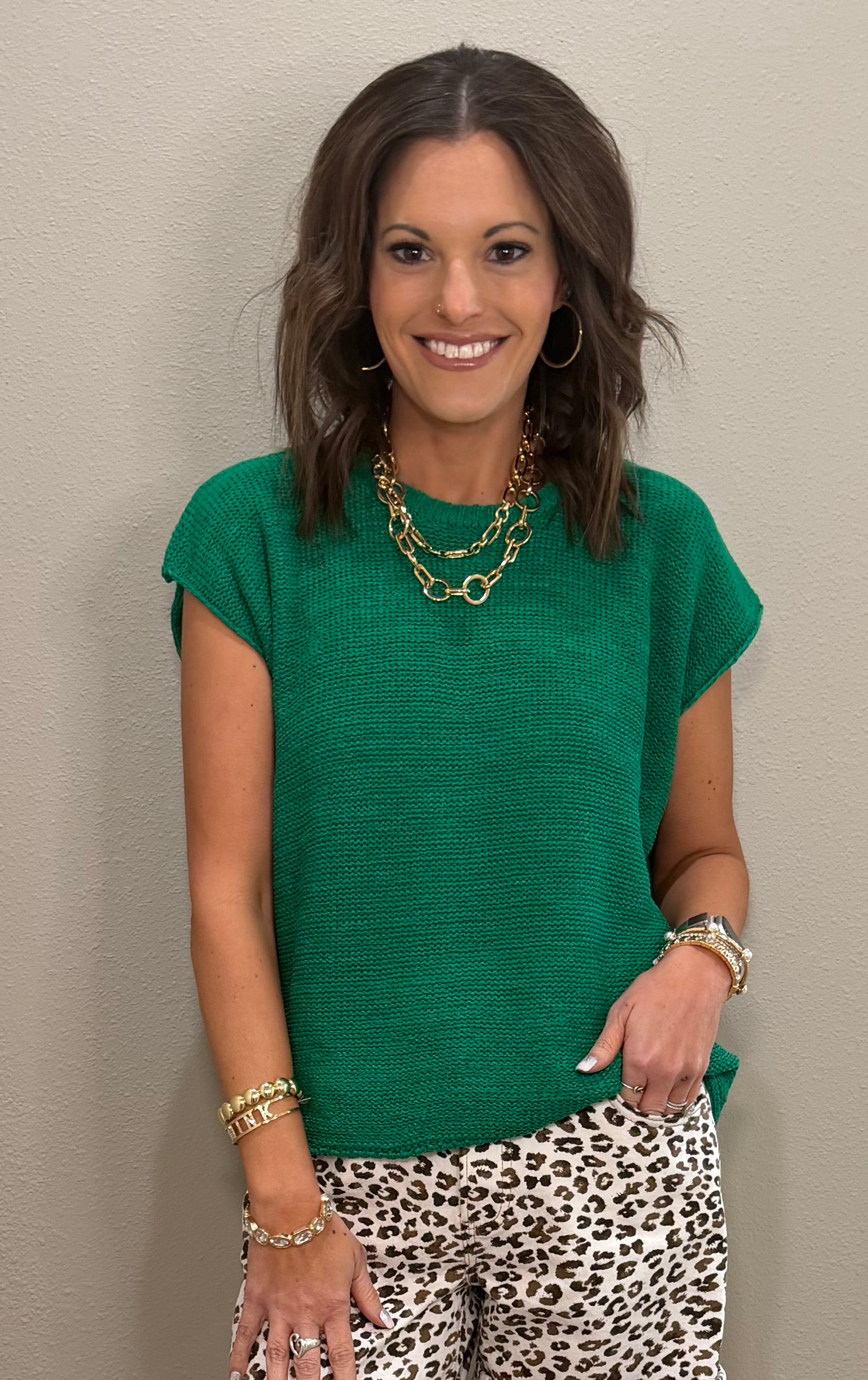 Oversized Knit Sweater Vest - 11 COLORS
