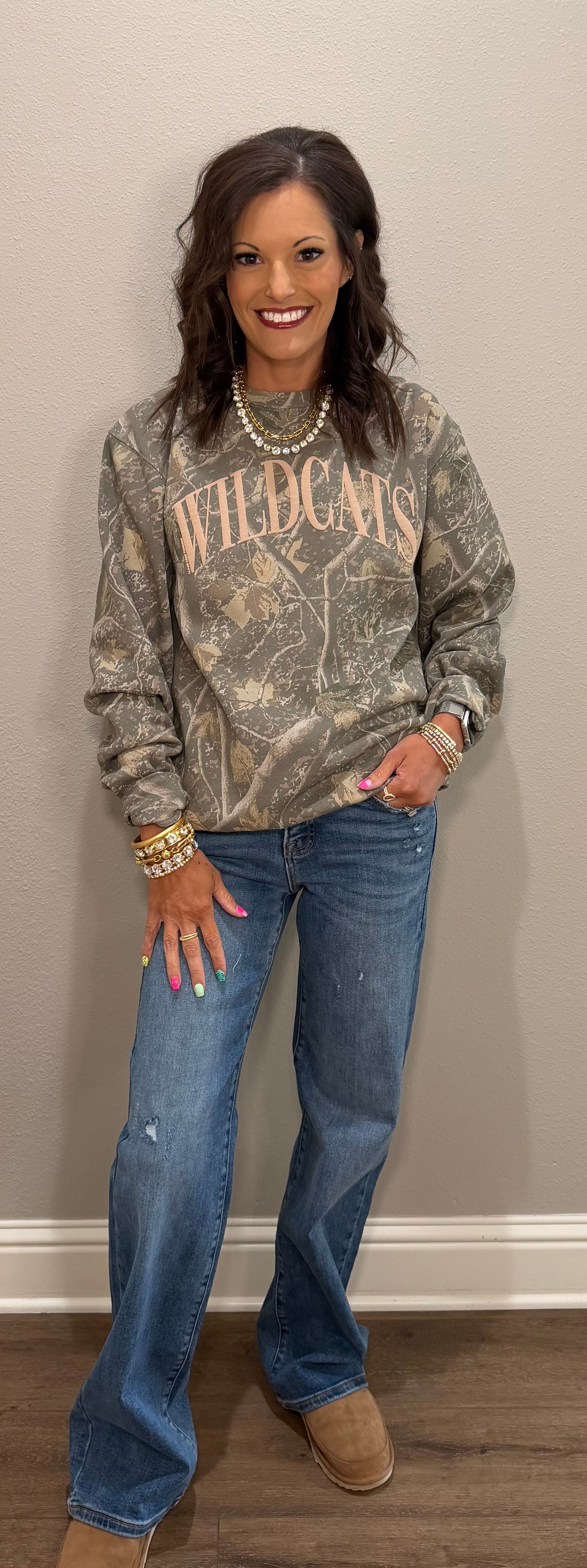 Wildcats Camo Sweatshirt