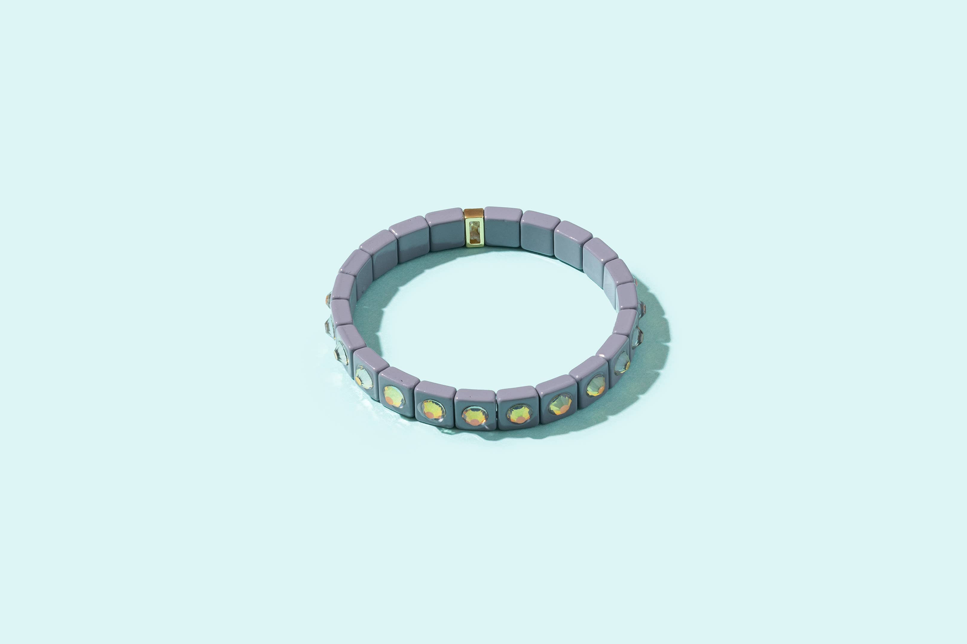 Enamel Stretch Bracelet - MULTIPLE COLORS & STYLES