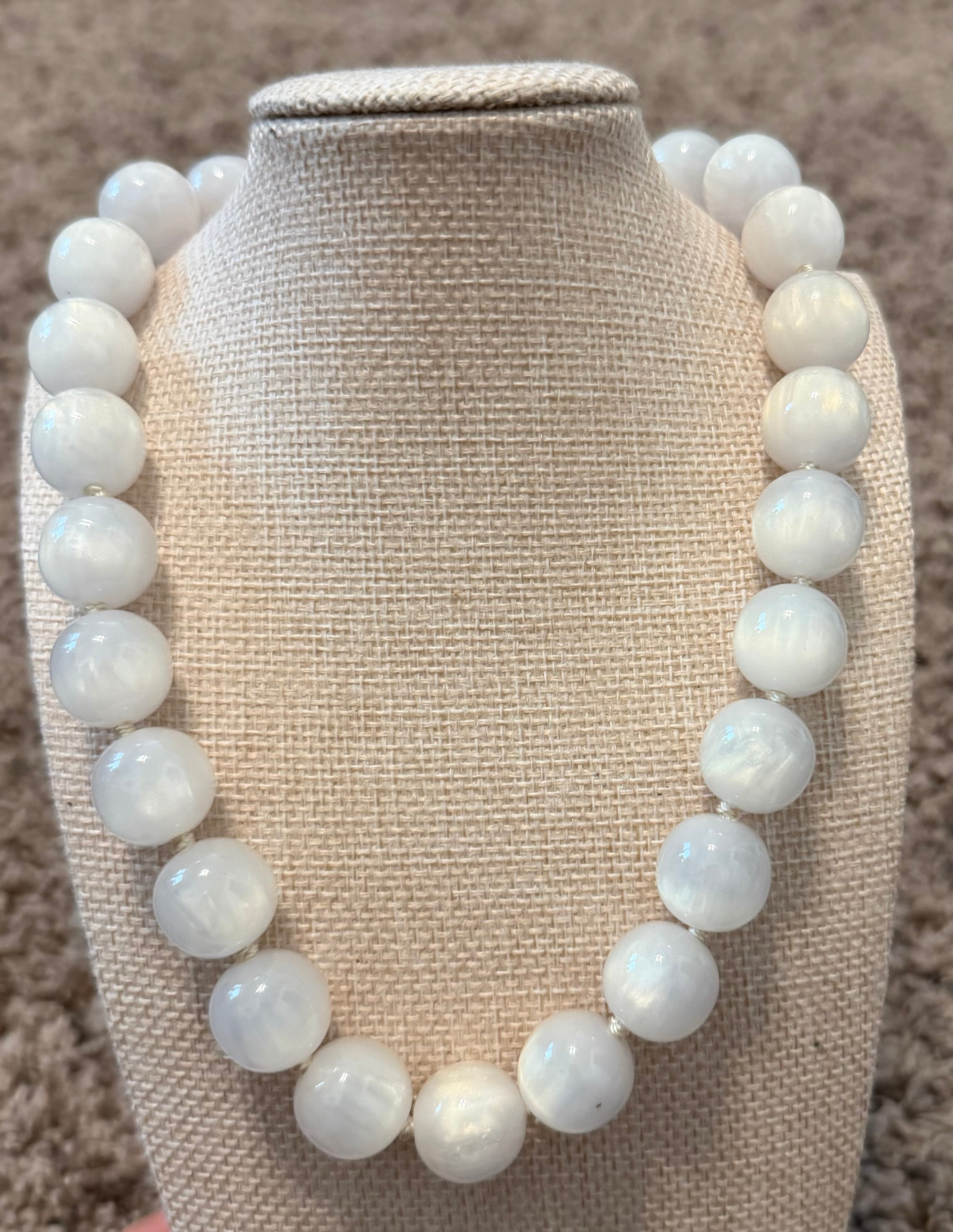 Beaded Ball Magnetic Necklaces
