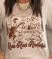 Run Run Rudolph Tee