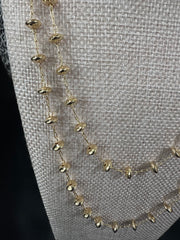 Flat Bead Chain Necklace