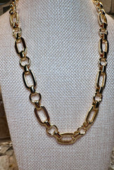 Gold Chain Necklace - 3 Lengths - STYLE 10