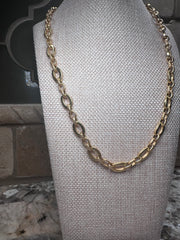 Gold Chain Necklace w/ Magnetic Closure - STYLE 4
