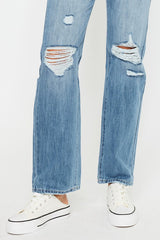 KanCan High Rise 90's Straight Fit Jeans