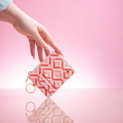 Houndstooth Card Wallet