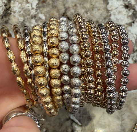 The BEST Gold/Silver Accent Bracelets - MULTIPLE STYLES