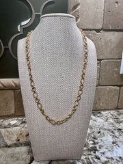 Gold Chain Necklace w/ Magnetic Closure - STYLE 7