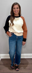 Colorblock THML Knit Top