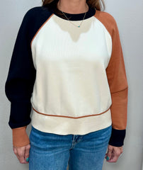 Colorblock THML Knit Top