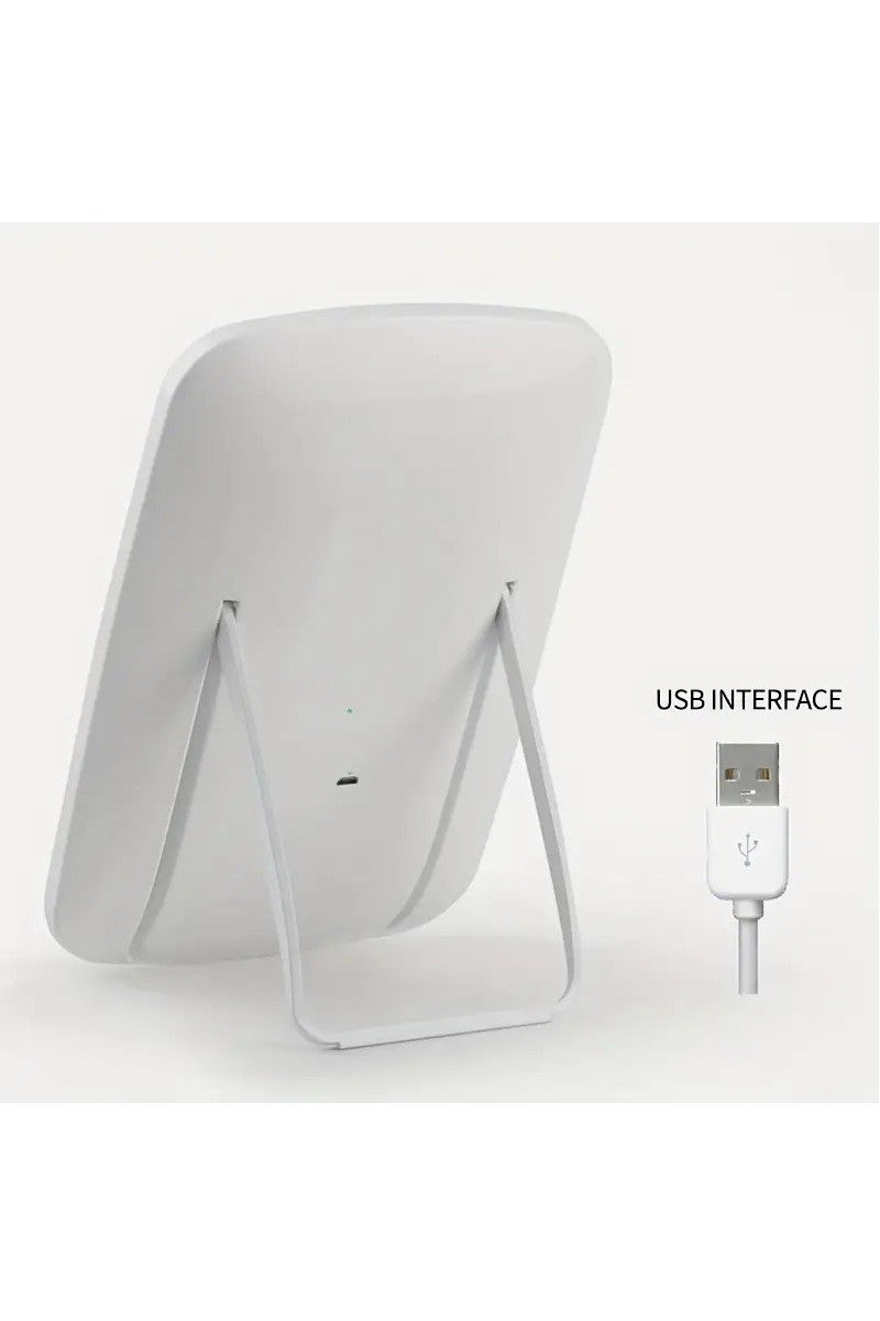 Portable Desktop LED Makeup Mirror