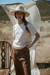 Sequin Short Sleeve Top - 2 COLORS