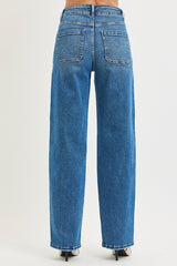 Risen High Rise Baggy Jean w/ Waistband Tie