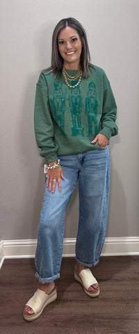 Forest Monochrome Nutcracker Sweatshirt