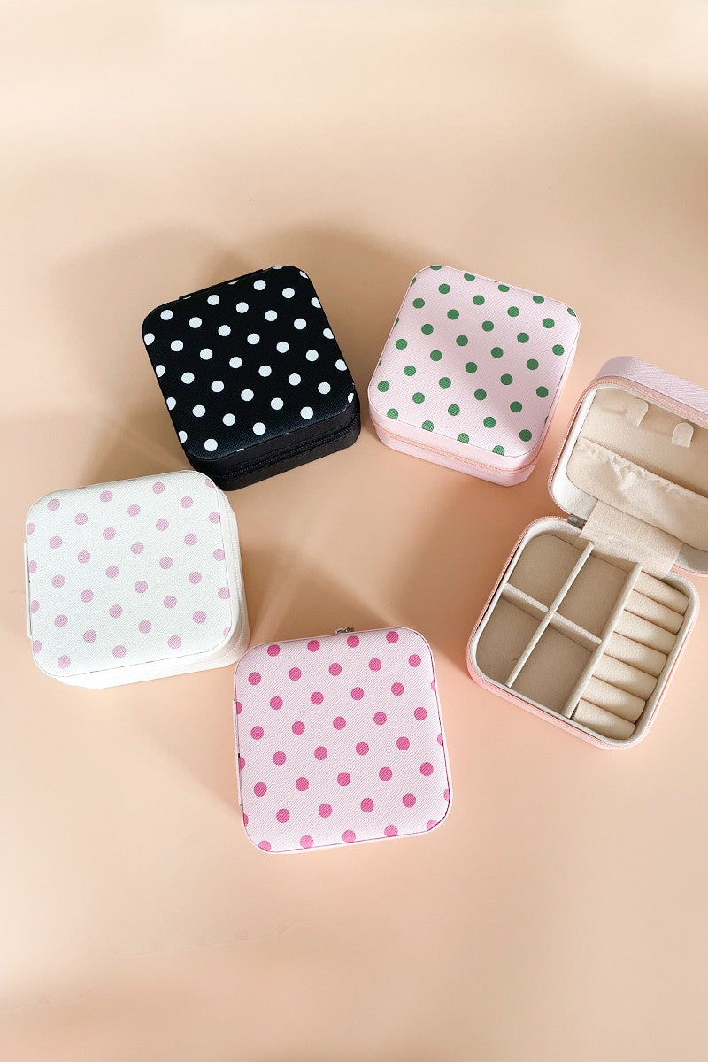 Polka Dot Jewelry Organizer