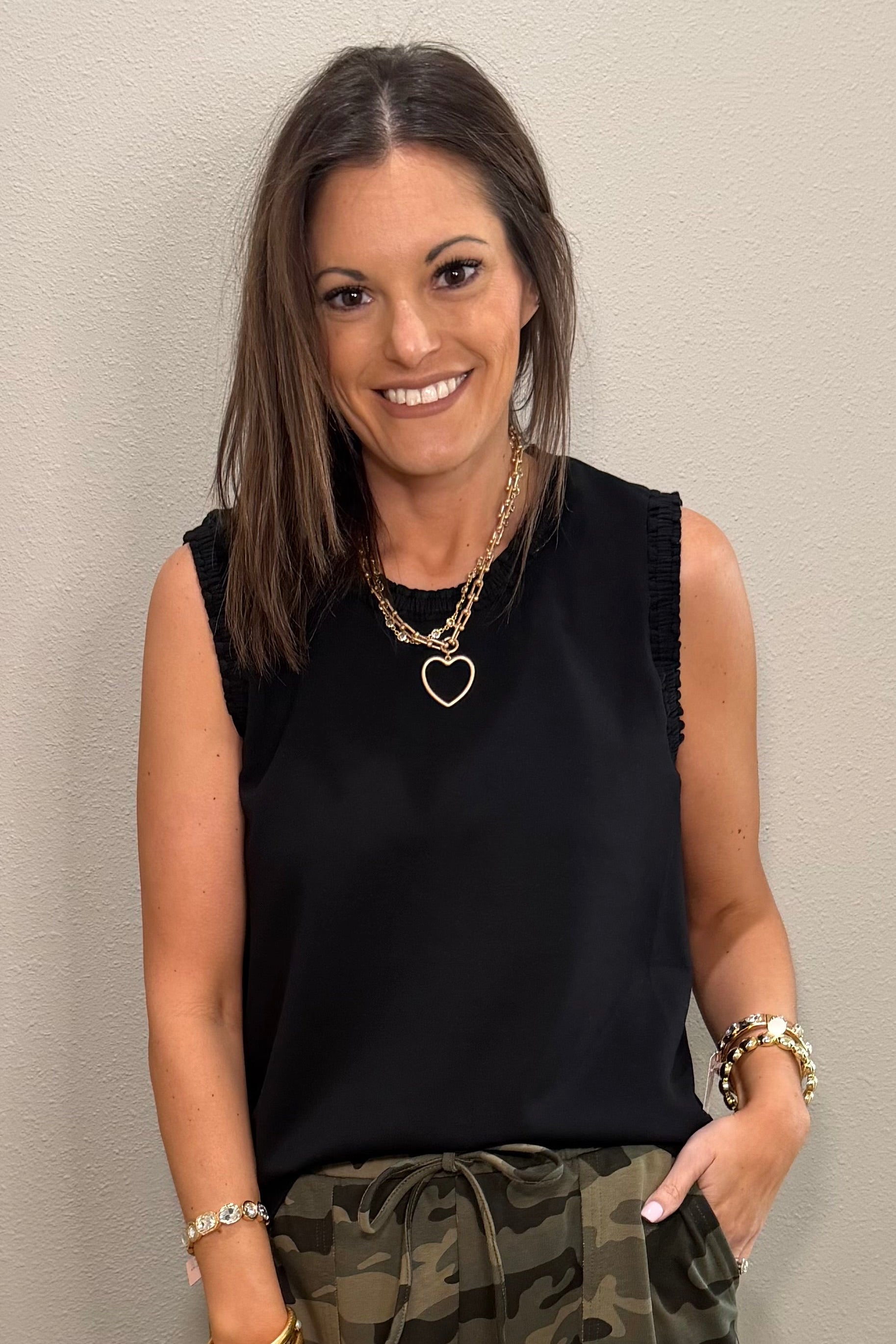 Smocked Edge Luxe Tank Tops - 3 COLORS!