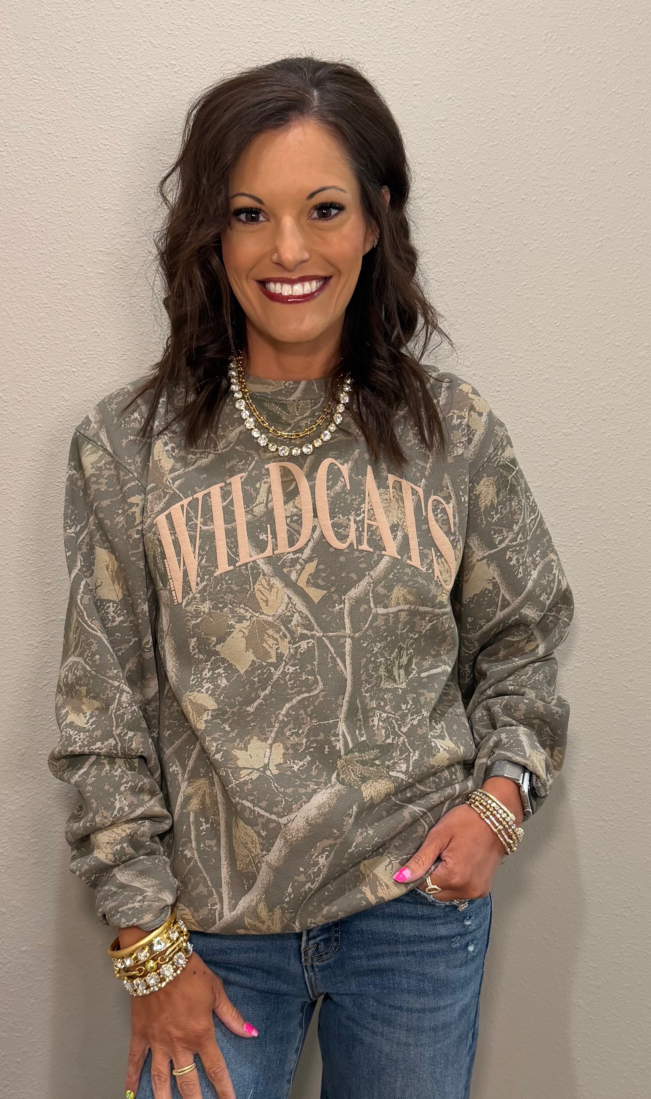 Wildcats Camo Sweatshirt
