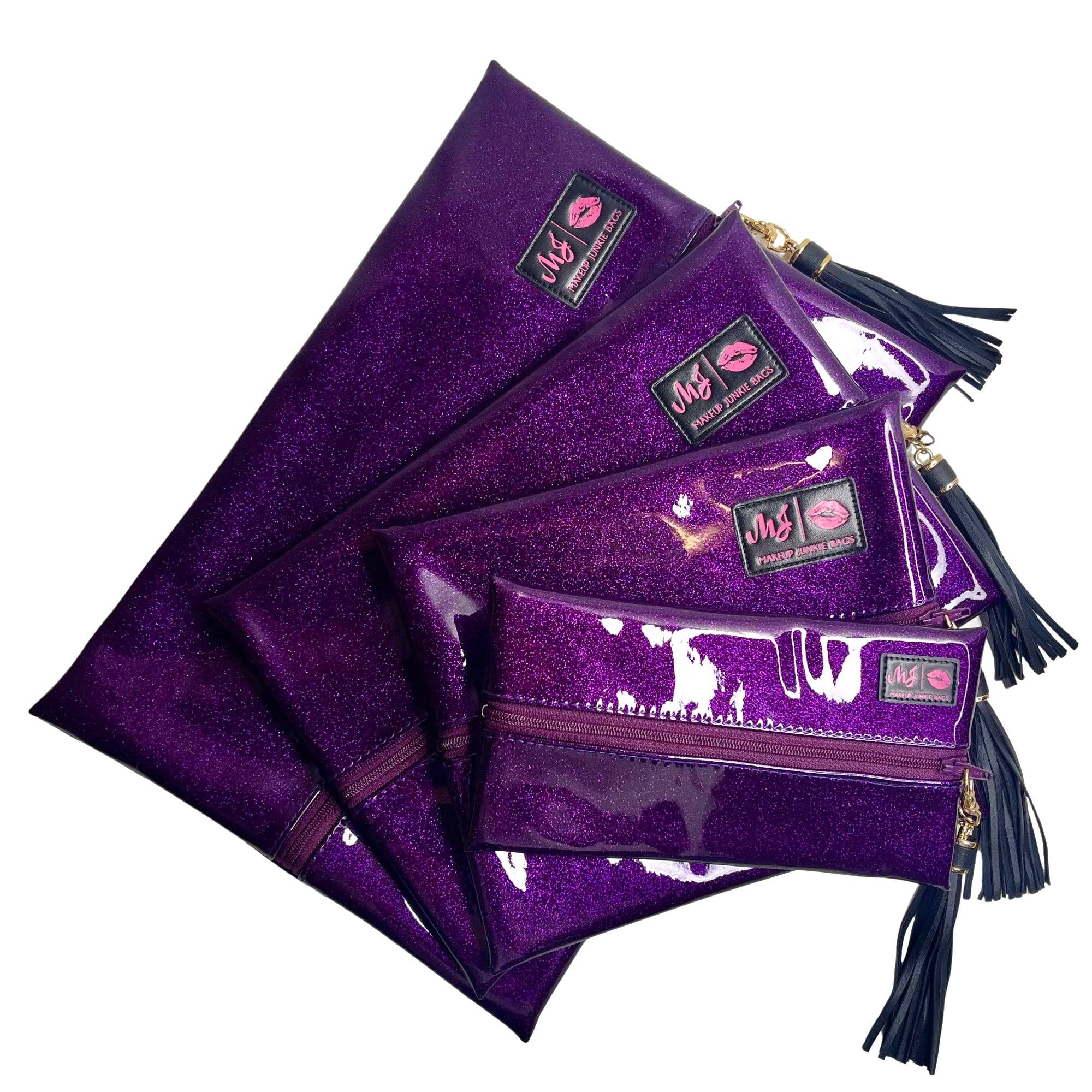 Stardust Purple Makeup Junkie Bag