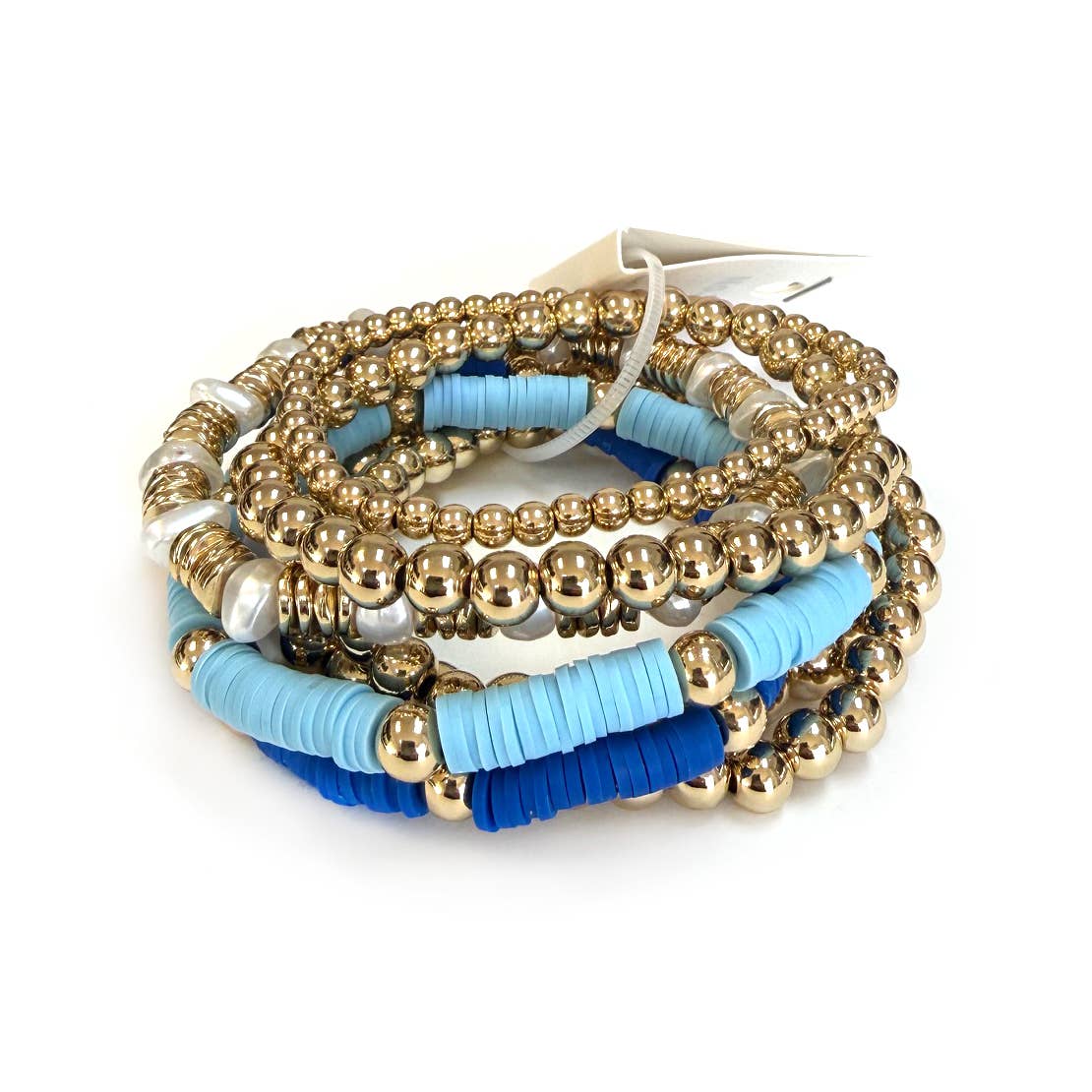 Pearl Mixed Beaded Bracelet Sets - 2 COLORS