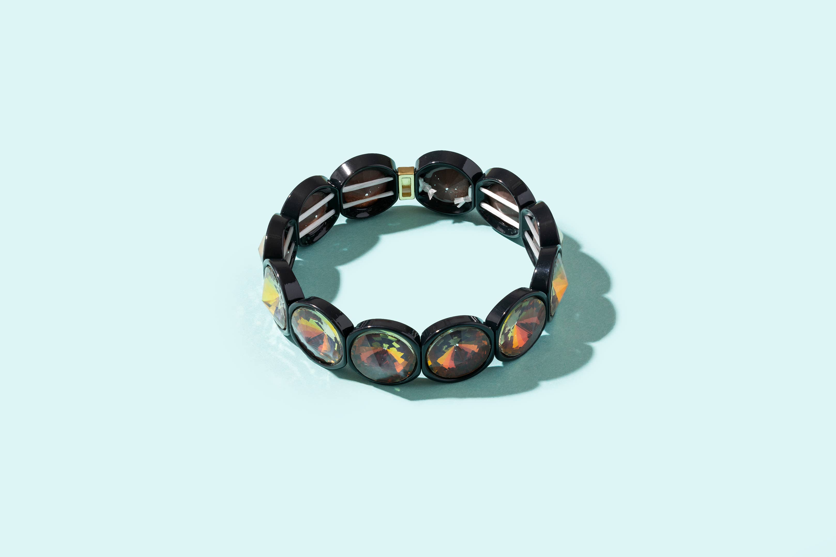 Enamel Stretch Bracelet - MULTIPLE COLORS & STYLES