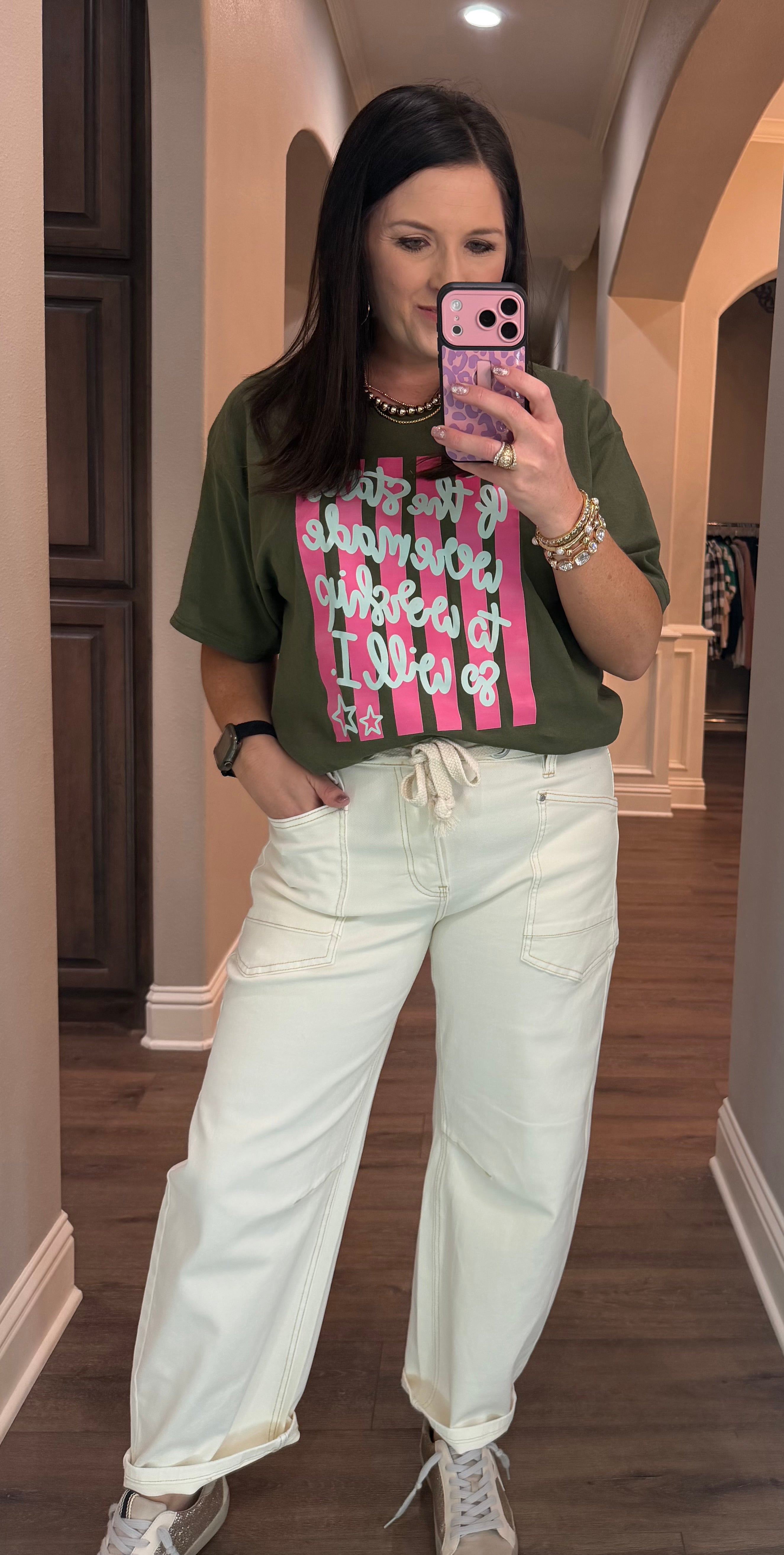 Olive "If The Stars Were Made To Worship" Tee