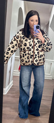 Leopard Quilted Jacket