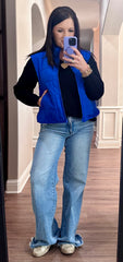 Royal Blue Puffer Vest