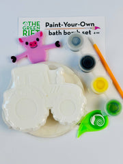 Tractor Paint-Your-Own Bath Bomb