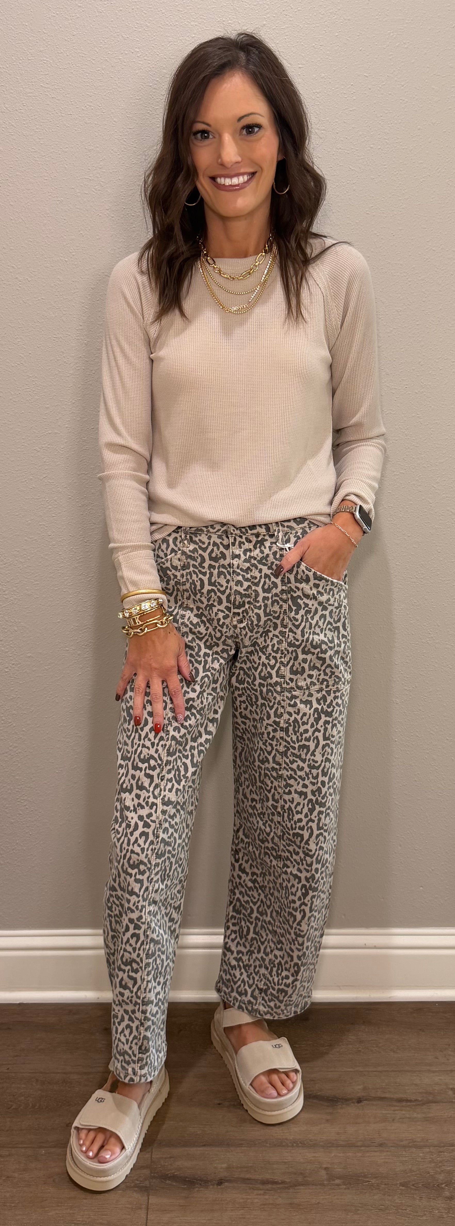 Baby Waffle Knit Long Sleeve Basic - 5 COLORS!