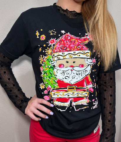 Callie's Santa Claus Short Sleeve Tee
