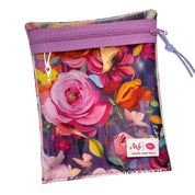 Multi-Use Clear Front Pouch Makeup Junkie Bag