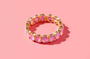 Enamel Stretch Bracelet - MULTIPLE COLORS & STYLES