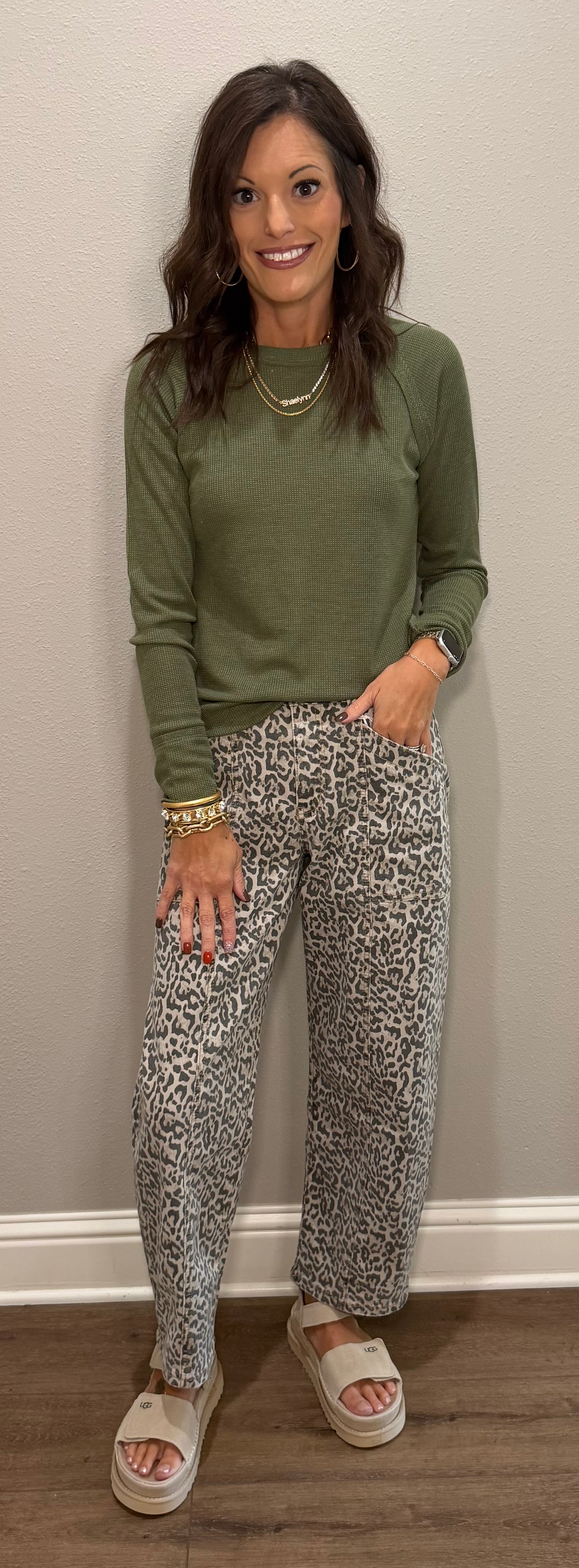 Baby Waffle Knit Long Sleeve Basic - 5 COLORS!