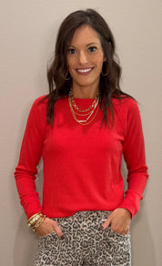 Baby Waffle Knit Long Sleeve Basic - 5 COLORS!
