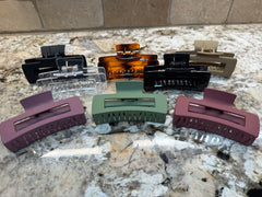 Large Rectangle Claw Clips