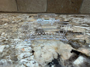 Large Rectangle Claw Clips