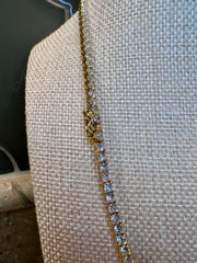 Diamond Tennis Necklace - 3 Colors