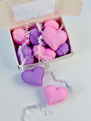 Valentine's Conversation Heart Mini Bath Bomb Set