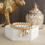 Statement Chain Bracelets with Crystals