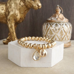 Statement Chain Bracelets with Crystals