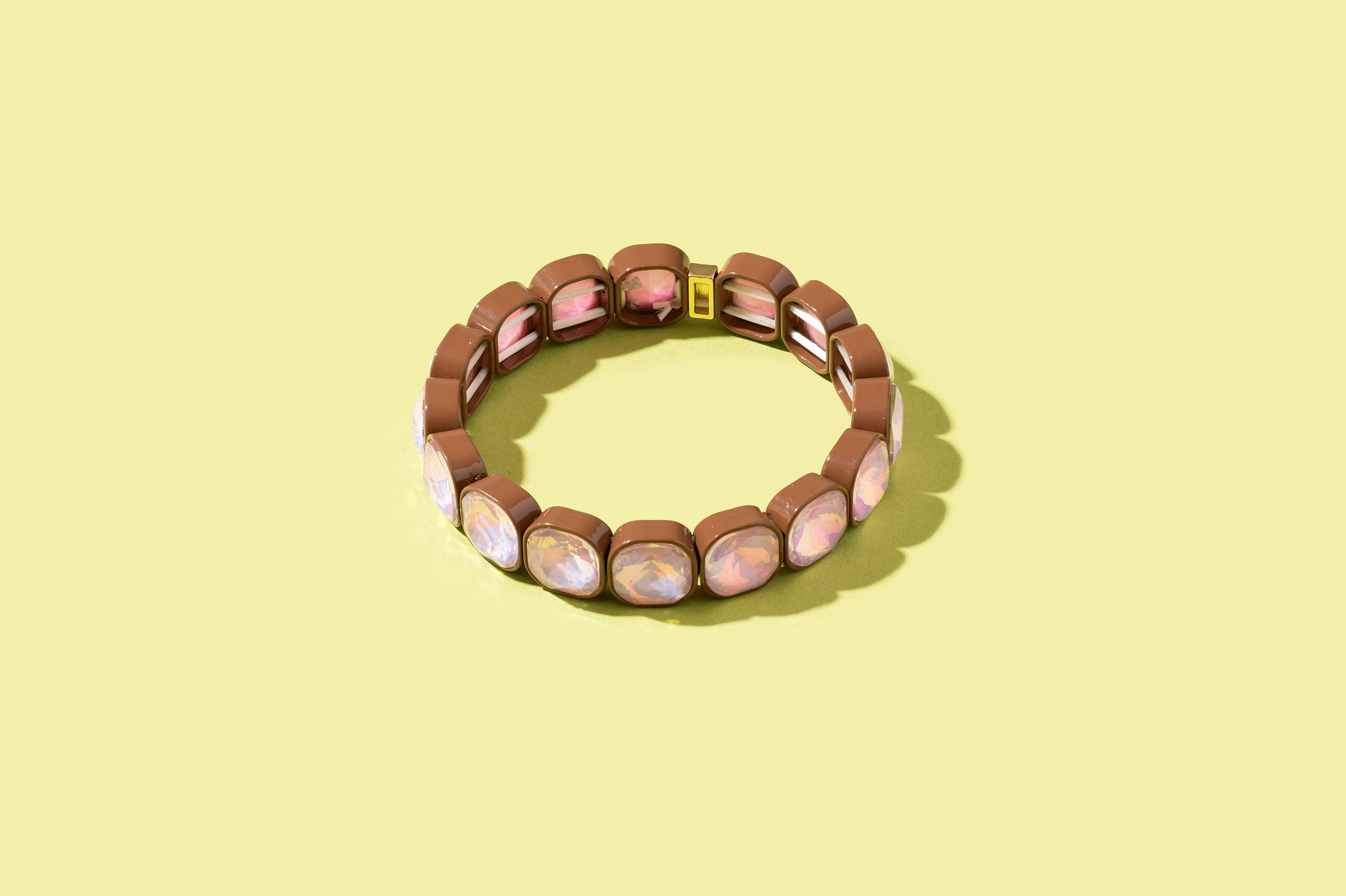 Enamel Stretch Bracelet - MULTIPLE COLORS & STYLES