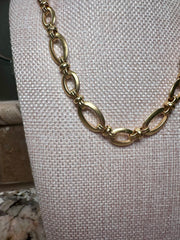 Gold Chain Necklace w/ Magnetic Closure - STYLE 6