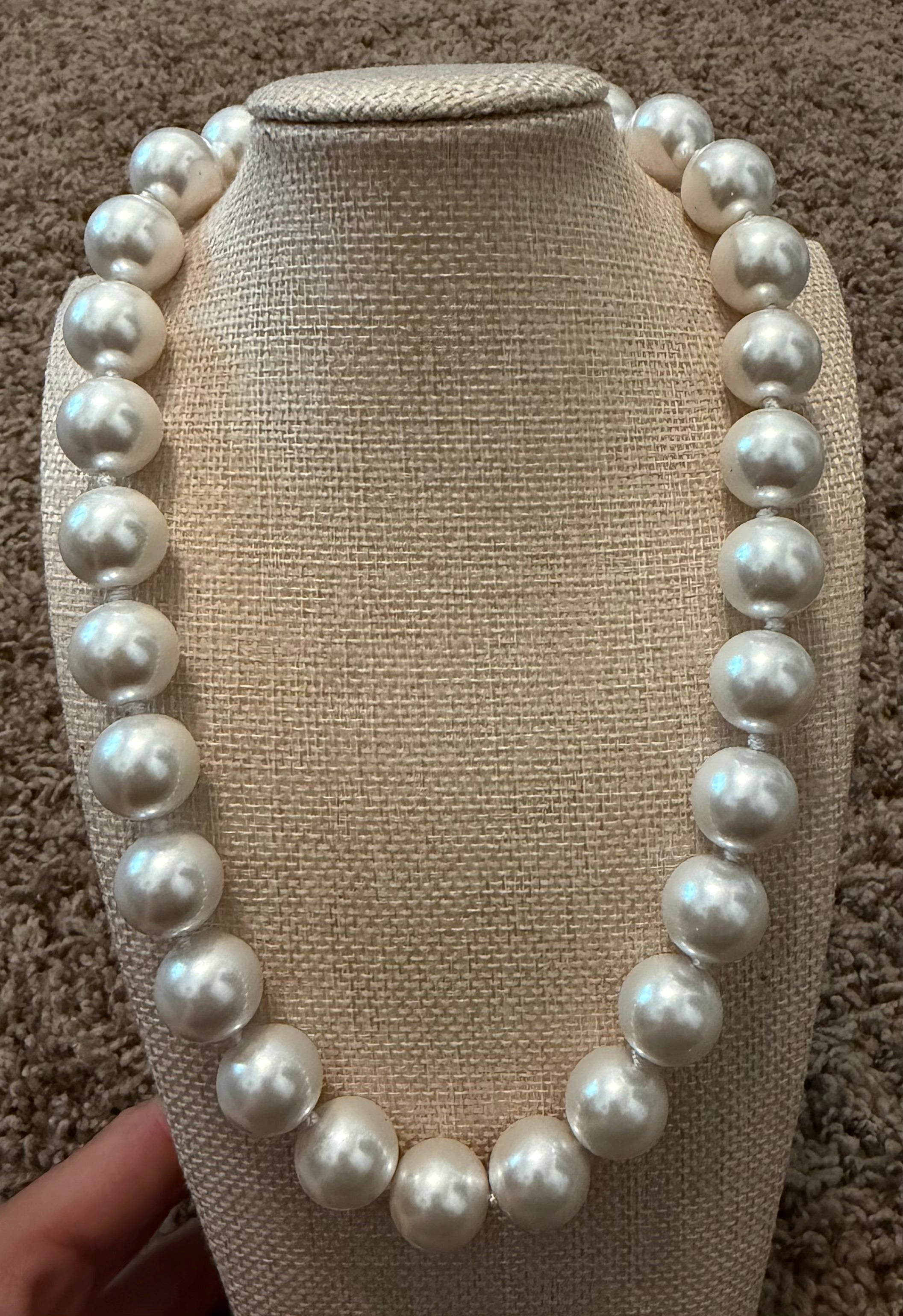 Beaded Ball Magnetic Necklaces