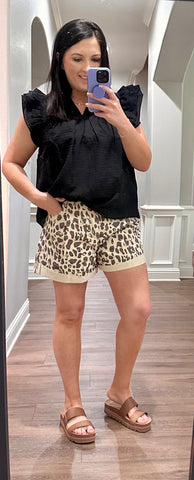 Leopard Shorts