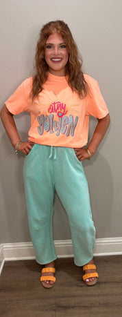 Mint Barrel Sweatpant