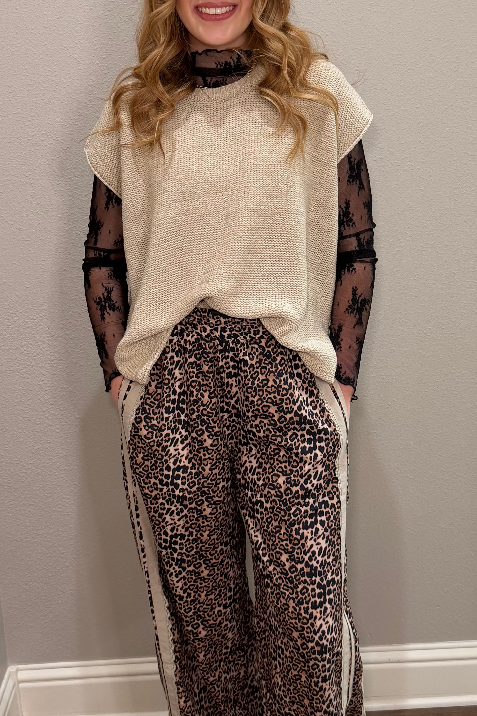 Oversized Knit Sweater Vest - 11 COLORS