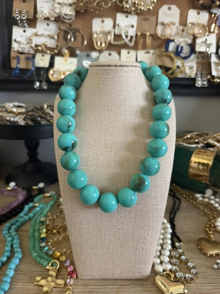Ball Necklaces - MULTIPLE COLORS