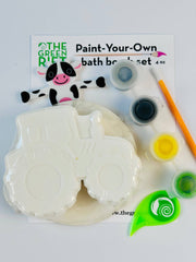 Tractor Paint-Your-Own Bath Bomb